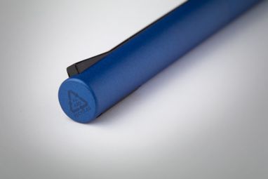 Шариковая ручка Ralupant из переработанного алюминия и пластика, цвет синий - AP808076-06- Фото №2
