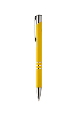 Шариковая ручка Rechannel из переработанного алюминия, цвет желтый - AP808081-02- Фото №5