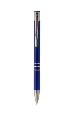 Кулькова ручка Rechannel з переробленого алюміію, колір синій - AP808081-06- Фото №4