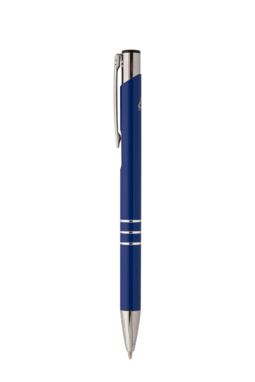 Кулькова ручка Rechannel з переробленого алюміію, колір синій - AP808081-06- Фото №5