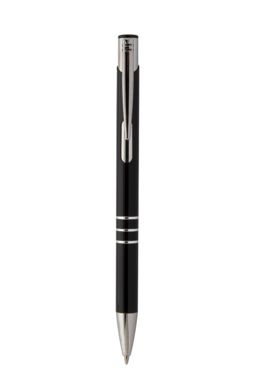 Кулькова ручка Rechannel з переробленого алюміію, колір чорний - AP808081-10- Фото №4