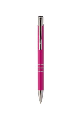 Шариковая ручка Rechannel из переработанного алюминия, цвет розовый - AP808081-25- Фото №4