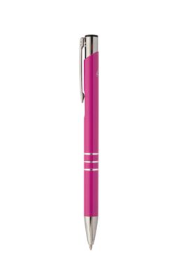 Кулькова ручка Rechannel з переробленого алюміію, колір рожевий - AP808081-25- Фото №5