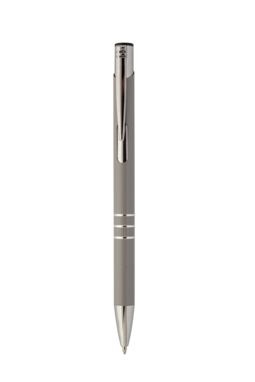Кулькова ручка Rechannel з переробленого алюміію, колір сірий - AP808081-77- Фото №4