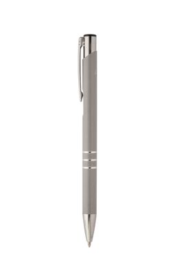 Кулькова ручка Rechannel з переробленого алюміію, колір сірий - AP808081-77- Фото №5