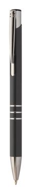 Кулькова ручка Rechannel з переробленого алюміію, колір темно-сірий - AP808081-80- Фото №1