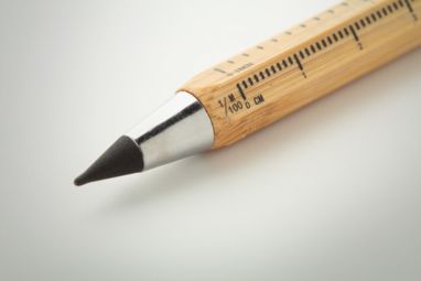 Бесчернильная ручка с линейкой Boloid, цвет натуральный - AP808086- Фото №4