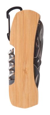 Многофункциональный карманный нож Stroud, цвет натуральный - AP808087- Фото №2