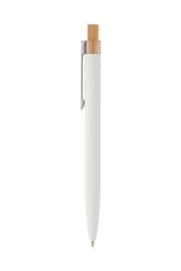 Кулькова ручка з переробленого алюмінію, колір білий - AP808090-01- Фото №4