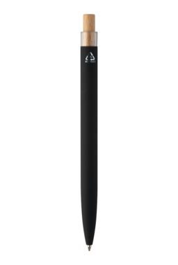 Кулькова ручка з переробленого алюмінію, колір чорний - AP808090-10- Фото №3