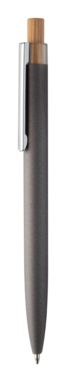 Кулькова ручка з переробленого алюмінію, колір темно-сірий - AP808090-80- Фото №1