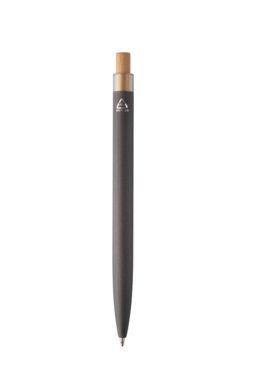 Кулькова ручка з переробленого алюмінію, колір темно-сірий - AP808090-80- Фото №3