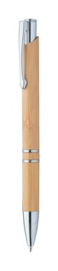 Шариковая ручка Nukox из бамбука, цвет натуральный - AP808769- Фото №1