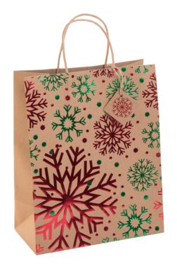 Різдвяний подарунковий пакет, великий Pekkola L, колір різнокольоровий - AP808770- Фото №1