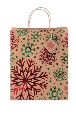 Різдвяний подарунковий пакет, великий Pekkola L, колір різнокольоровий - AP808770- Фото №5