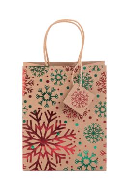 Різдвяний подарунковий пакет, маленький Pekkola S, колір різнокольоровий - AP808771- Фото №3