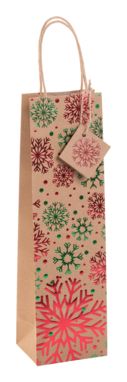 Різдвяний подарунковий пакет, вино Pekkola W, колір різнокольоровий - AP808772- Фото №1