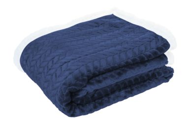 Одеяло Foglio, цвет темно-синий - AP861009-06A- Фото №3