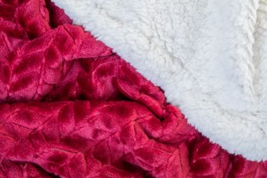 Одеяло Foglio, цвет бордовый - AP861009-08- Фото №4
