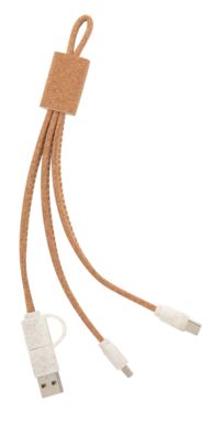USB-кабель для зарядного устройства Koruku, цвет натуральный - AP864019- Фото №1
