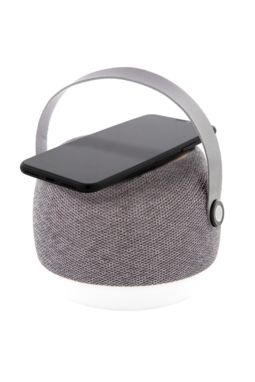 Динамік Bluetooth з переробленого пластику і RPET, колір сірий - AP864023- Фото №8