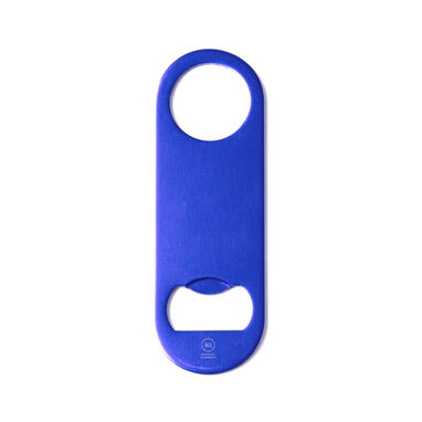 Класична відкривачка з переробленого алюмінію, колір синій - AB1396S105- Фото №1
