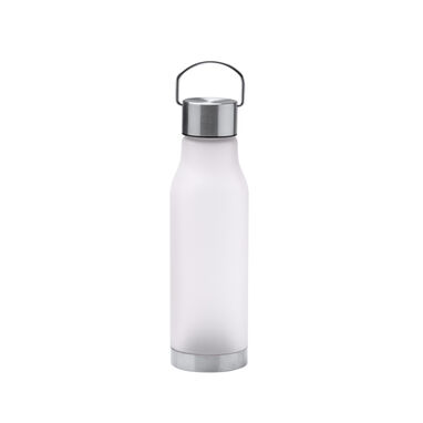Бутылка из RPET с полупрозрачной матовой отделкой, цвет прозрачный - BI1169S100- Фото №1