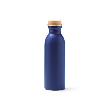 Пляшка з переробленої нержавіючої сталі, колір синій - BI1224S105- Фото №1