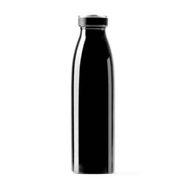 Пляшка з нержавіючої сталі, колір чорний - BI4149S102- Фото №1