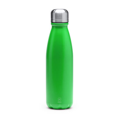 Бутылка из переработанного алюминия идеально подходит для ежедневного использования, цвет зеленый - BI4213S1226- Фото №1