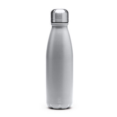 Пляшка з переробленого алюмінію, колір срібний - BI4213S1251- Фото №1