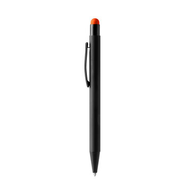 Ручка с резиновым покрытием для лазерной маркировки, цвет оранжевый - BL1063TA31- Фото №1