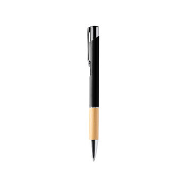 Ручка з алюмінієвим корпусом, колір чорний - BL1244TA02- Фото №1