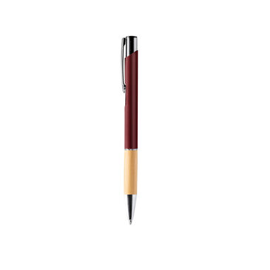 Ручка з алюмінієвим корпусом, колір темно-червоний - BL1244TA106- Фото №1