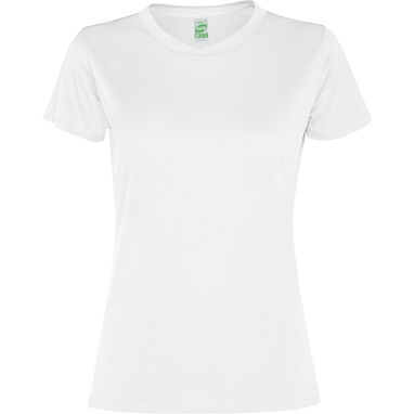 Женская футболка с короткими рукавами, цвет белый - CA03050101- Фото №1