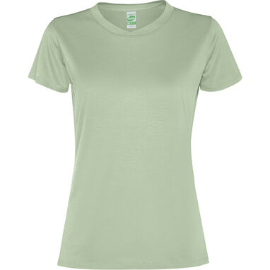 Женская футболка с короткими рукавами, цвет зеленый - CA030501264- Фото №1