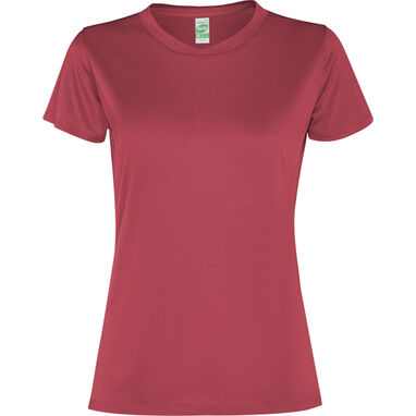 Женская футболка с короткими рукавами, цвет красный - CA030502169- Фото №1
