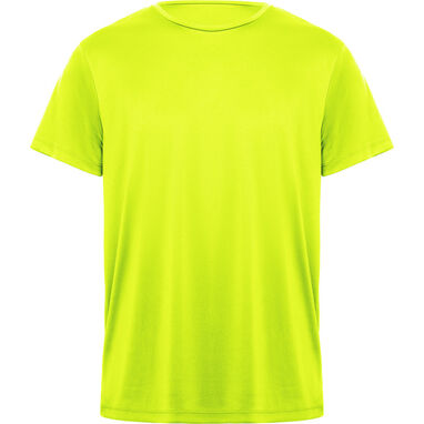 Дихаюча футболка з коротким рукавом, колір жовтий - CA042002221- Фото №1