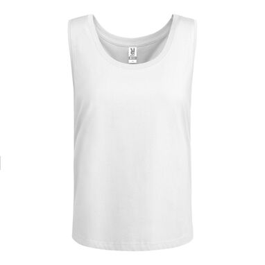 Жіноча футболка з широкими бретелями, колір білий - CA65360101- Фото №1