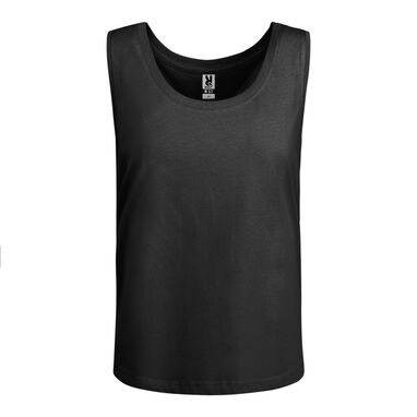 Жіноча футболка з широкими бретелями, колір чорний - CA65360102- Фото №1