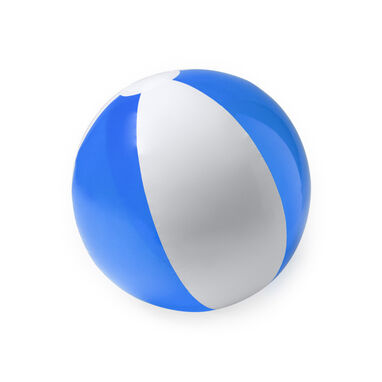 Пляжный мяч из ПВХ полупрозрачного и однотонного цвета, цвет синий - FB1474S205- Фото №1
