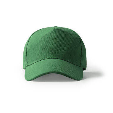 5-панельна кепка з бавовни, колір зелений - GO1470S1226- Фото №1