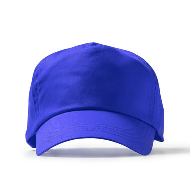 5-панельна кепка з бавовни, колір синій - GO7030S205- Фото №1