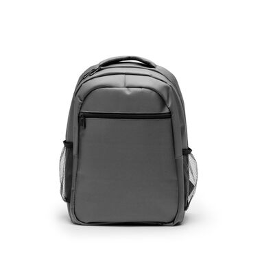 Представительский рюкзак из переработанного нейлона, цвет серый - MO1015S147- Фото №1