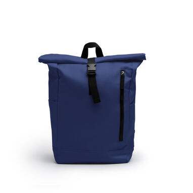 Рюкзак з поліестеру RPET, колір темно-синій - MO1254S155- Фото №1