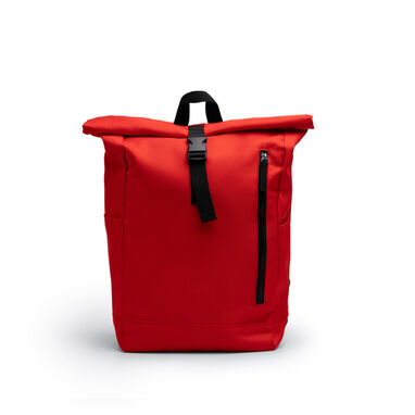 Рюкзак з поліестеру RPET, колір червоний - MO1254S160- Фото №1