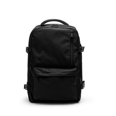 Водонепроницаемый рюкзак из полиэстера RPET, цвет черный - MO1347S102- Фото №1