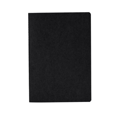 Блокнот А5 із переробленого паперу, колір чорний - NB8053S102- Фото №1