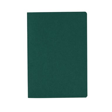 Блокнот А5 із переробленого паперу, колір зелений - NB8053S104- Фото №1