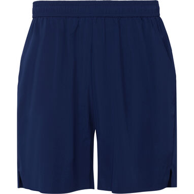 Легкие эластичные мужские шорты из переработанного полиэстера, цвет синий - PA03060155- Фото №1
